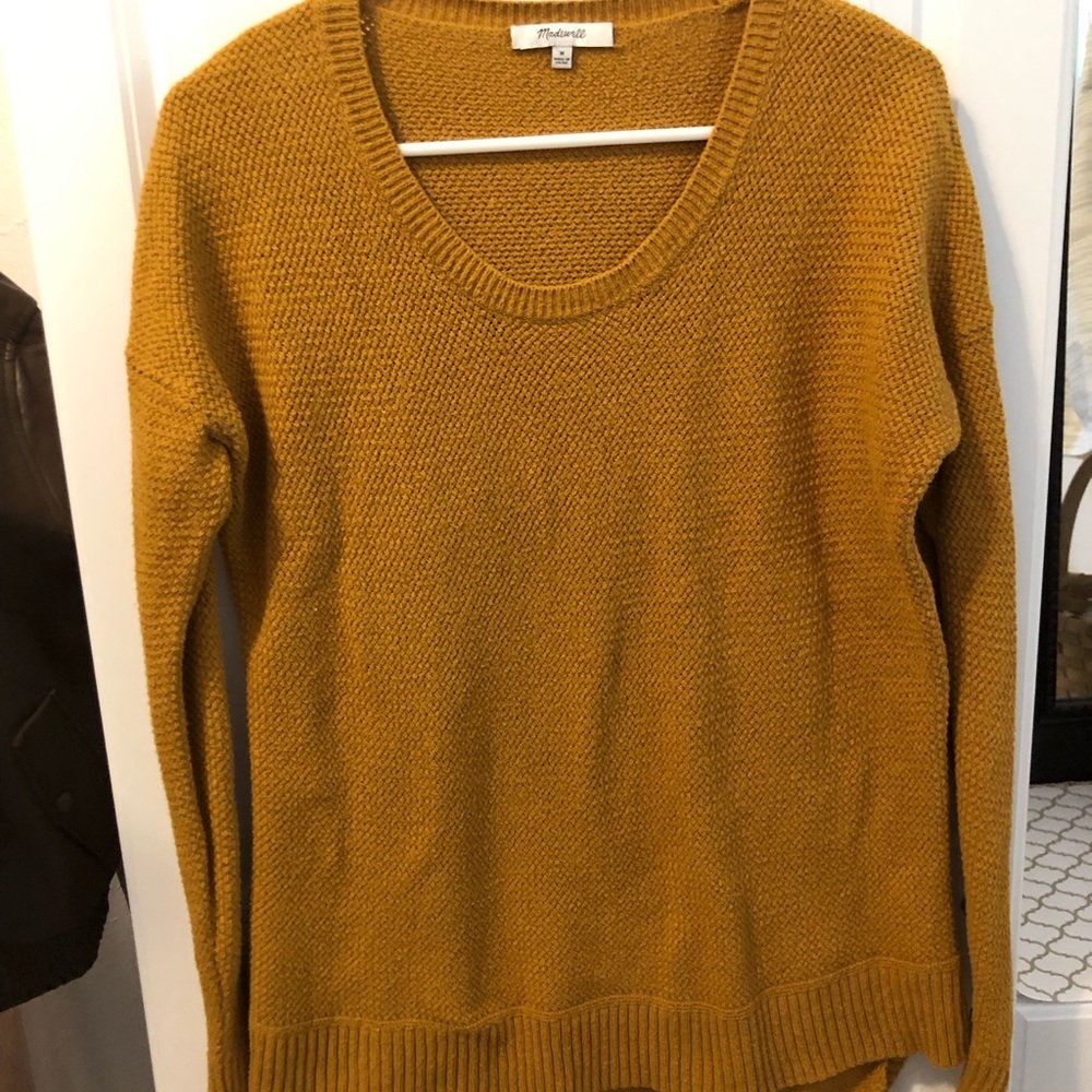 Gold Madewell sweater